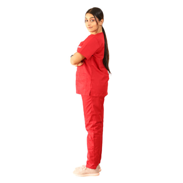 Midwife Scrubs V Neck - Image 2